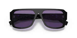Black / Violet Mirror Internal Silver (1AB05Q)
