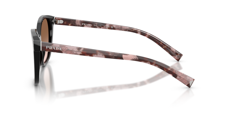 Prada PR 22ZSF in Black / Brown Gradient (28F90P) - Alternate View