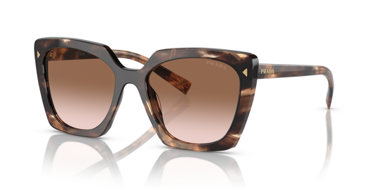 Prada PR 23ZS - Caramel Tortoise / Brown Gradient (07R0A6)