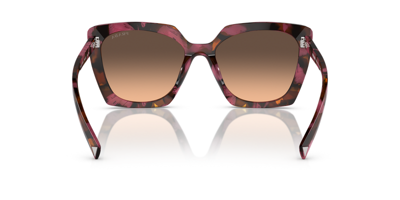 Prada PR 23ZS in Begonia Cognac Tortoise / Brown Gradient Grey (18N50C) - Alternate View