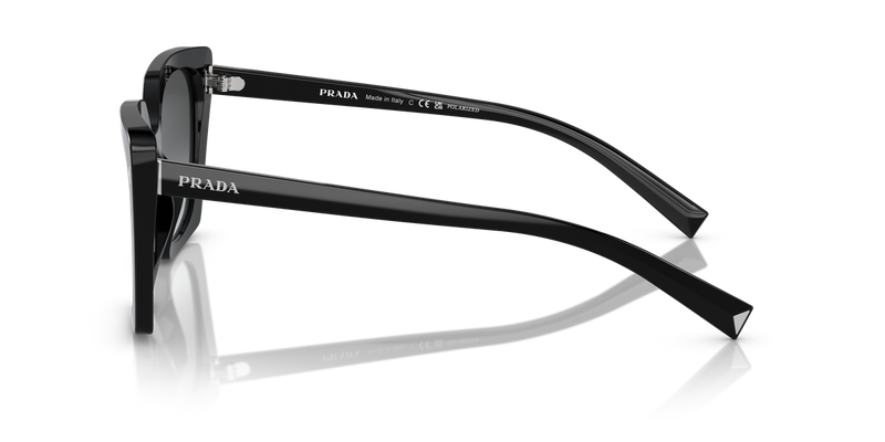 Prada PR 23ZS in Black / Polarized Grey Gradient (1AB5W1) - Alternate View