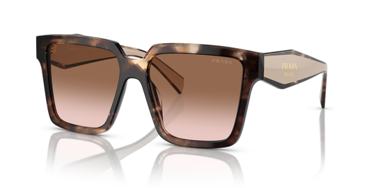 Prada PR 24ZS - Caramel Tortoise / Brown Gradient (07R0A6)