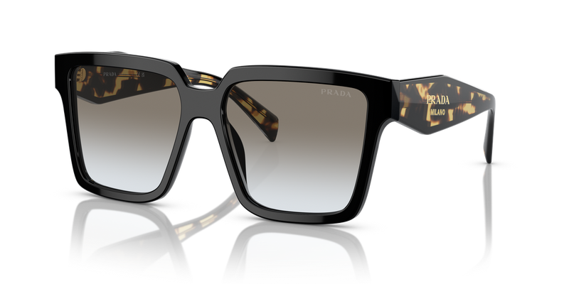 Prada PR 24ZS in Black / Grey Gradient (1AB0A7) - Alternate View