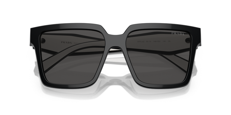 Prada PR 24ZS in Black / Dark Grey (1AB5S0) - Alternate View