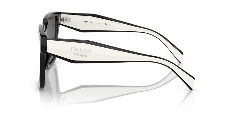 Prada PR 24ZS in Black / Dark Grey (1AB5S0) - Alternate View