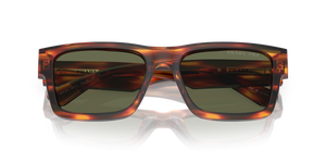 Striped Briar Tortoise / Green Polarized (16S03R)