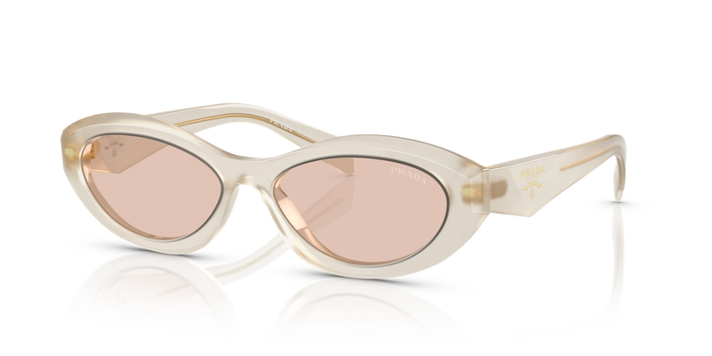 Prada PR 26ZSF in Opal Milk / Light Brown (12V4I2) - Alternate View