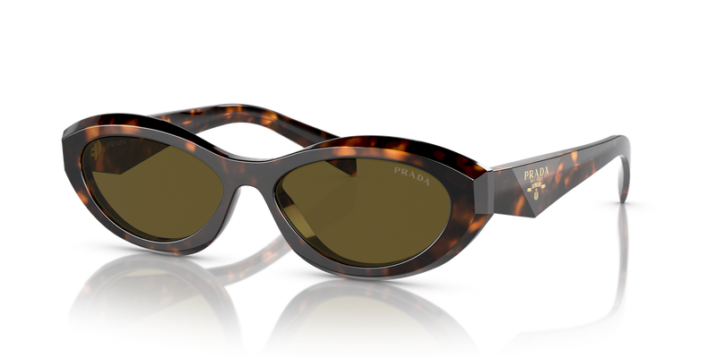Prada PR 26ZSF in Sage/Honey Tortoise / Dark Brown (14L09Z) - Alternate View