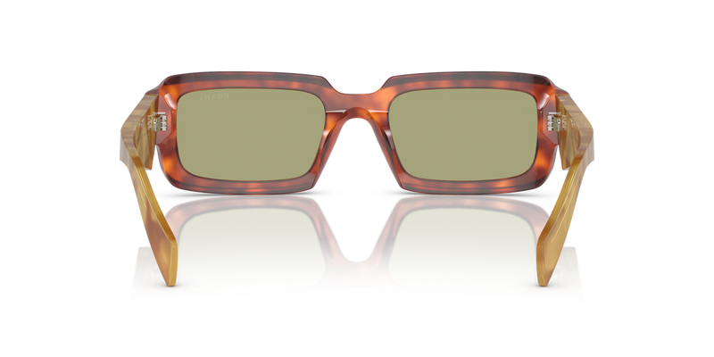 Prada PR 27ZS in Cognac Tortoise / Green (11P60C) - Alternate View