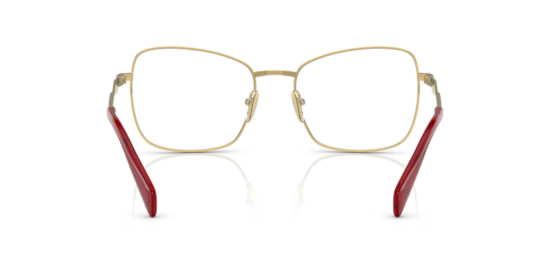 Prada PR 53ZV in Etruscan/Gold - Temple Detail