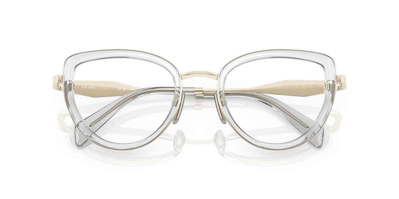 Prada PR 54ZV in Crystal - Side View