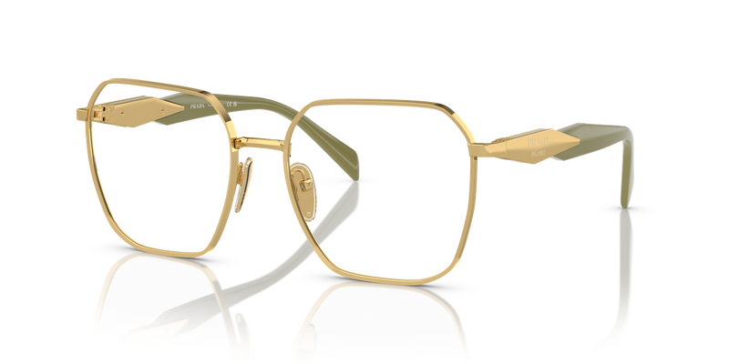 Prada PR 56ZV in Gold / Demo Lens (5AK1O1) - Alternate View