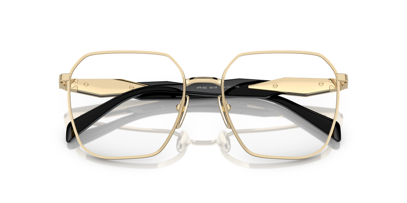 Prada PR 56ZV in Pale Gold / Demo Lens (ZVN1O1) - Alternate View