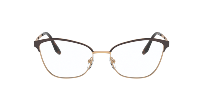 Prada PR 62XV in Matte Red/Pink Gold - Alternate View