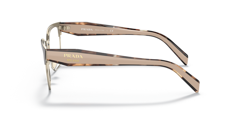 Prada PR 65YV in Brown/Pale Gold / Demo Lens (KOF1O1) - Alternate View