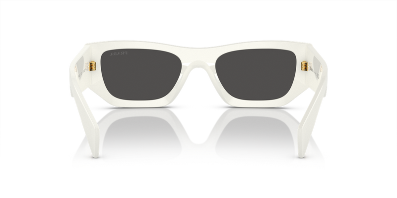 Prada PR A01SF in White - Temple Detail