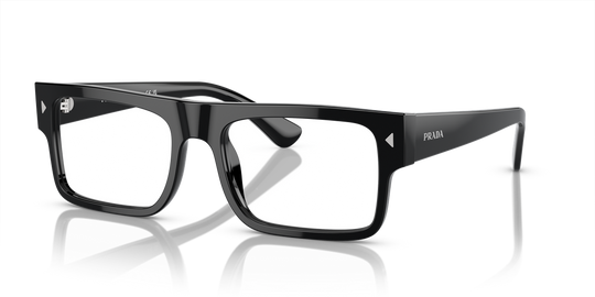 Prada PR A01V - Black / Demo Lens (16K1O1)