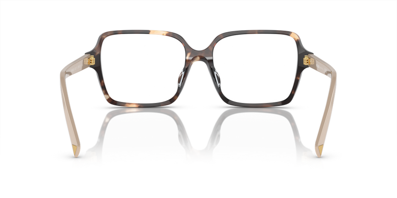 Prada PR A02V in Havana Caramel / Demo Lens (07R1O1) - Temple Detail