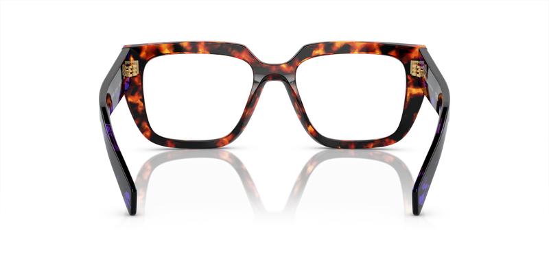 Prada PR A03V in Havana Magma / Demo Lens (14O1O1) - Temple Detail