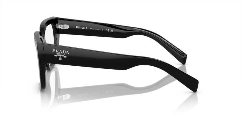 Prada PR A03V in Black / Demo Lens (16K1O1) - Alternate View