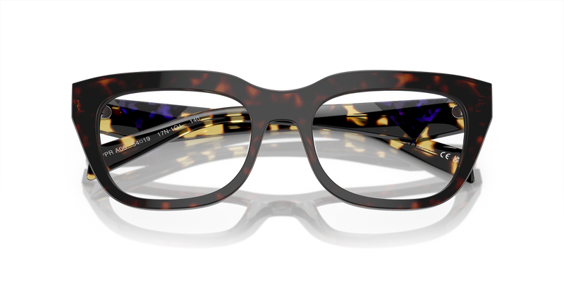 Prada PR A06V in Havana / Demo Lens (17N1O1) - Alternate View