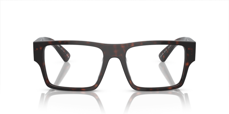 Prada PR A08V in Havana / Demo Lens (17N1O1) - Alternate View