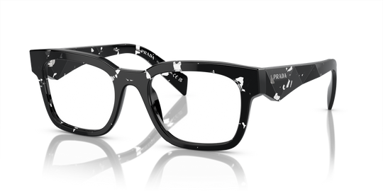 Prada PR A10VF - Havana Black Transparent / Demo Lens (15O1O1)