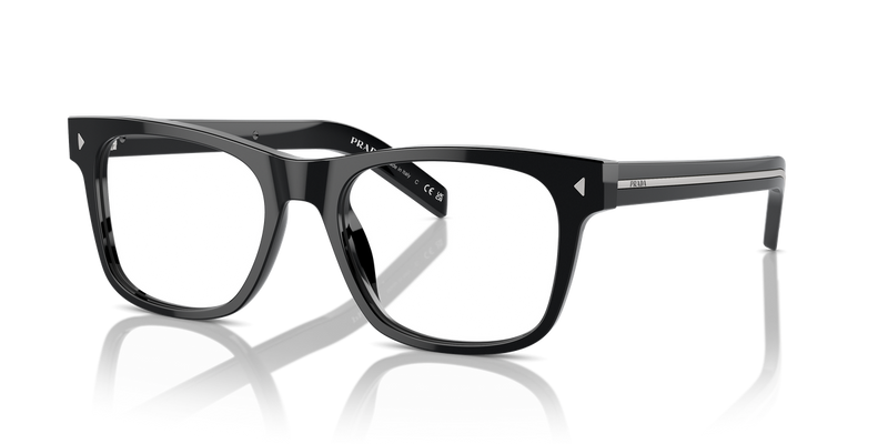 Prada PR A13VF in Black / Demo Lens (16K1O1) - Front View
