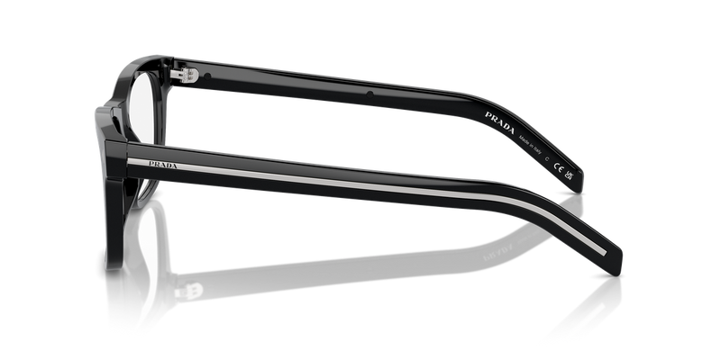 Prada PR A13VF in Black / Demo Lens (16K1O1) - Back View