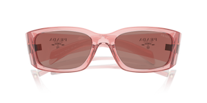 Transparent Peach / Light Brown (19Q10D)