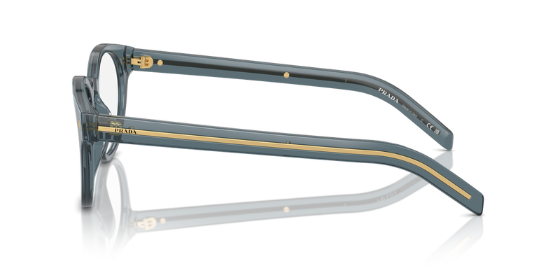 Prada PR A14VF in Transparent Ocean / Demo Lens (17T1O1) - Alternate View