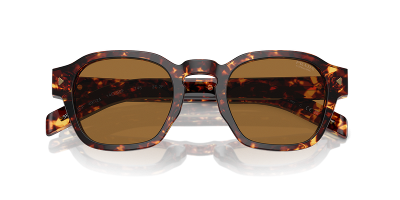 Prada PR A16SF in Magma Tortoise / Light Brown Photo (14O60F) - Alternate View