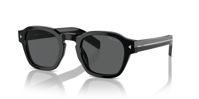 Prada PR A16SF in Black / Dark Grey (16K731) - Alternate View