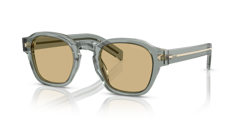 Prada PR A16SF in Transparent Fog / Light Brown (21J70R) - Front View
