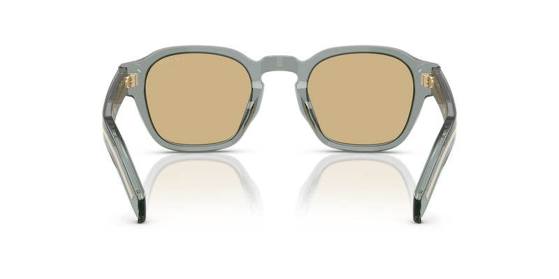 Prada PR A16SF in Transparent Fog / Light Brown (21J70R) - Temple Detail