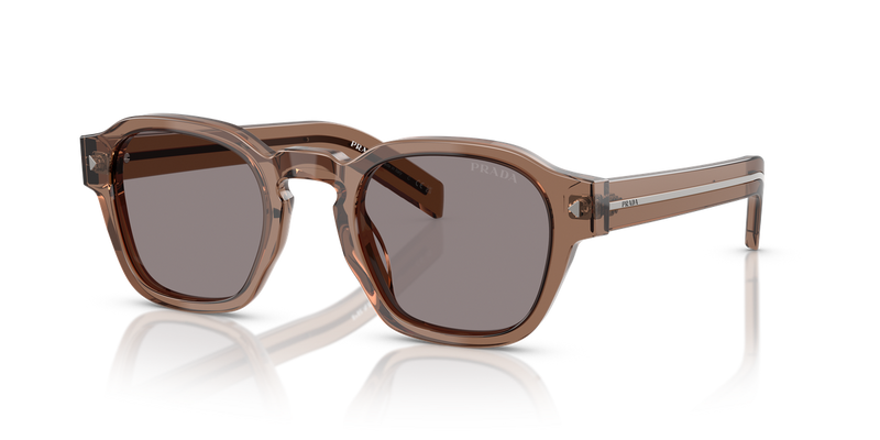 Prada PR A16SF in Transparent Clay / Grey (28I03D) - Alternate View