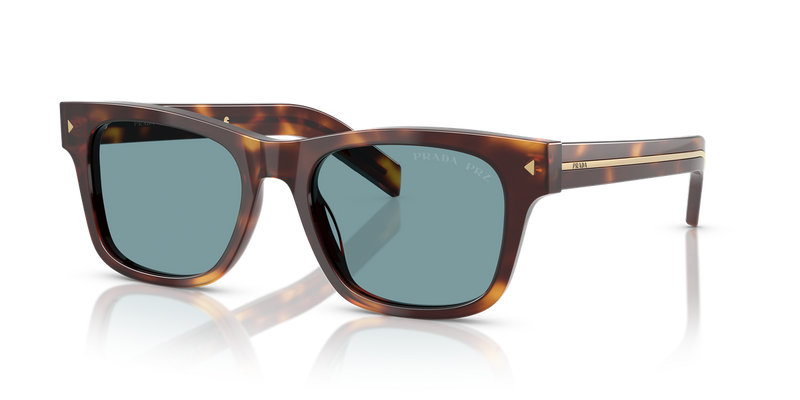 Prada PR A17SF in Classic Tortoise / Green Polar (15W04D) - Front View
