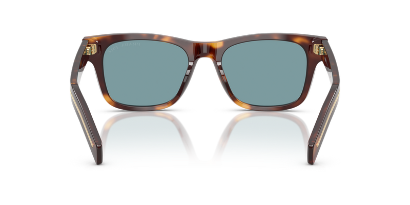 Prada PR A17SF in Classic Tortoise / Green Polar (15W04D) - Temple Detail