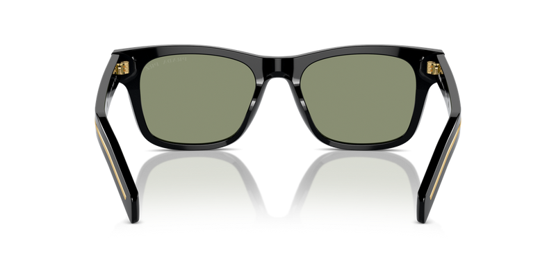 Prada PR A17SF in Black / Polarized Green (16K20G) - Alternate View