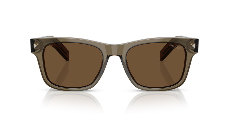 Prada PR A17SF in Transparent Terra / Dark Brown (18T70F) - Alternate View