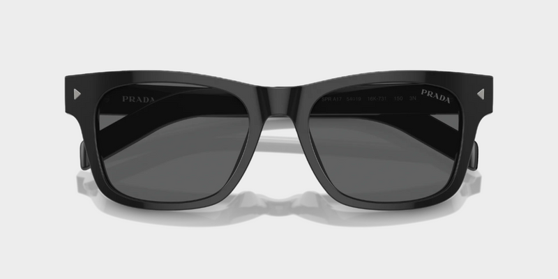Prada PR A17S in Black - Front View