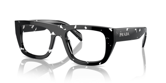 Prada PR A17V - Black Crystal Tortoise / Demo Lens (15O1O1)