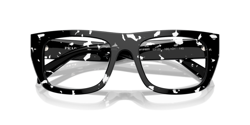 Prada PR A17V in Black Crystal Tortoise - Side View
