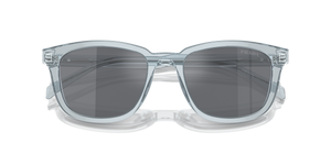 Transparent Azure / Dark Grey Flash Silver (19T175)