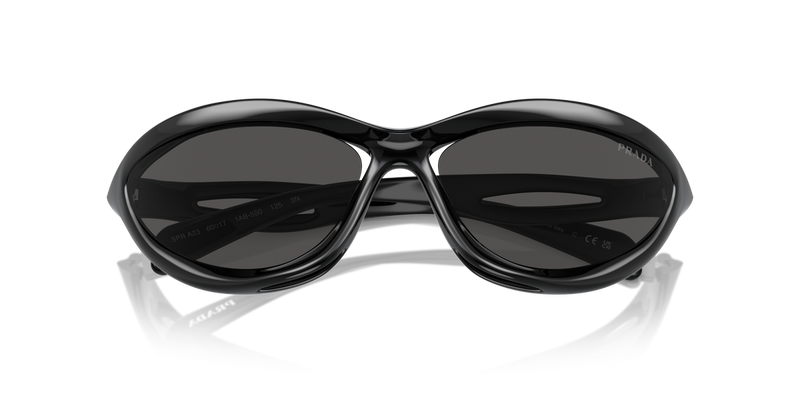 Prada PR A23S in Black - Side View