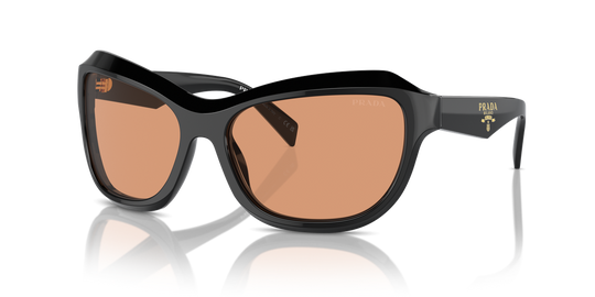 Prada PR A27S - Black / Orange (16K07V)