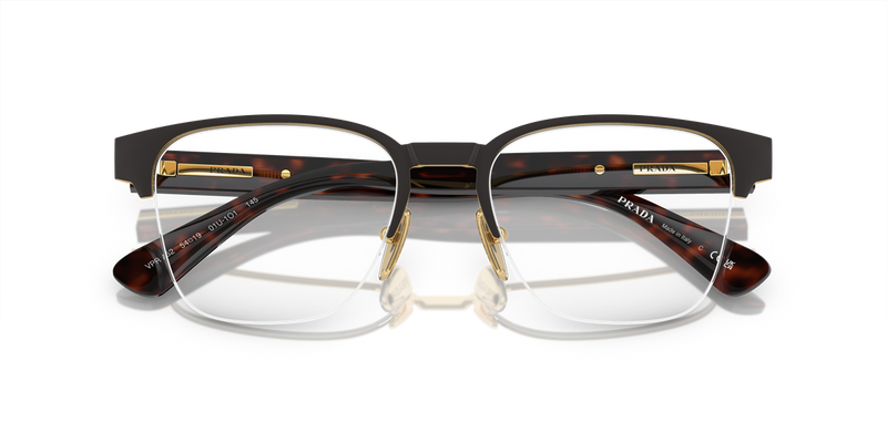 Prada PR A52V in Matte Brown - Side View