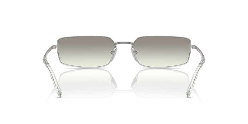 Prada PR A60S in Silver / Light Green Silver Gradient (1BC80G) - Alternate View
