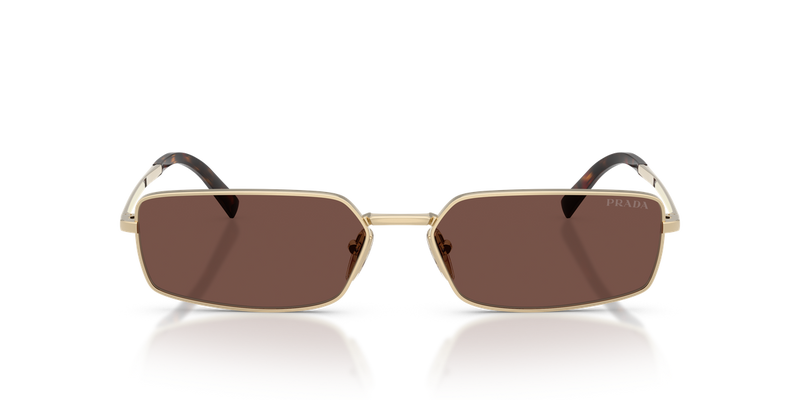 Prada PR A60S in Pale Gold / Black Chocolate (ZVN80T) - Alternate View