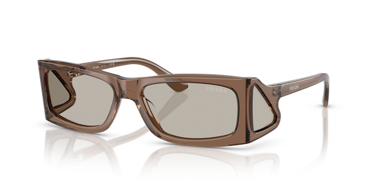 Prada PR B03S - Transparent Brown / Light Brown (16W5J2)